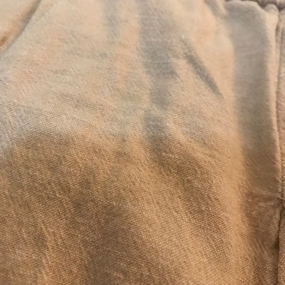 Uniqlo Linen ecru (cream-coloured) high-waisted skirt size S - Picture 11 of 12